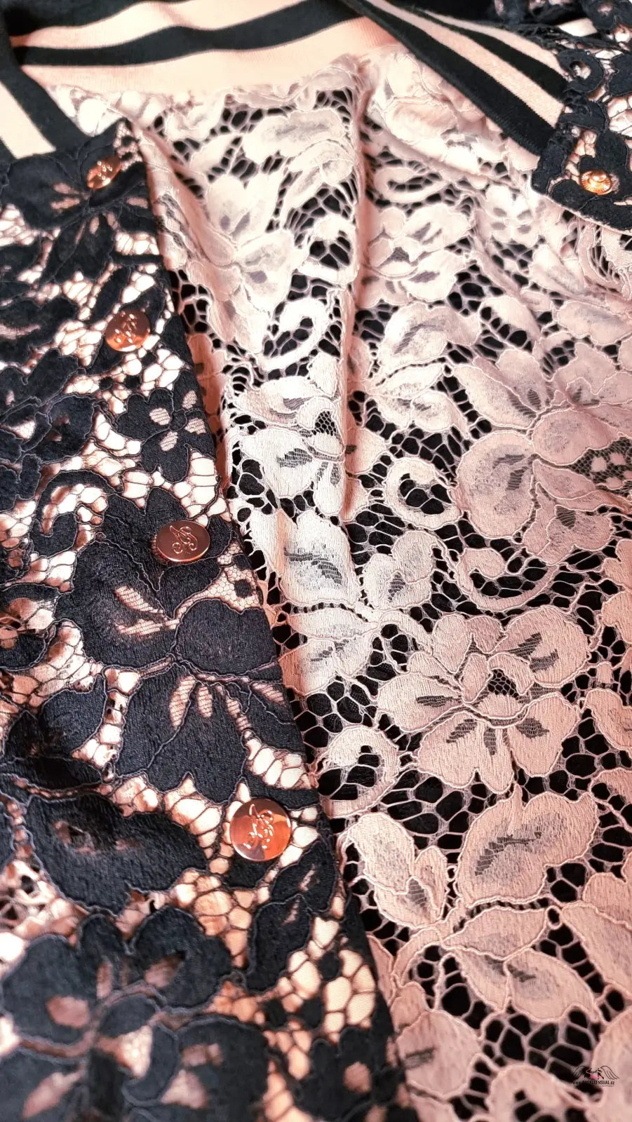 Floralní krajková košile bunda Codey Bomber stylová bunda Codey nebo Codey Bomber jacket