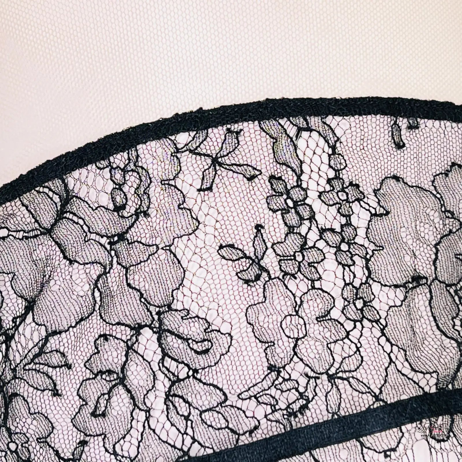 Floral černá krajka látka pro agent provocateur kalhotky fantazia s vysokým pasem
