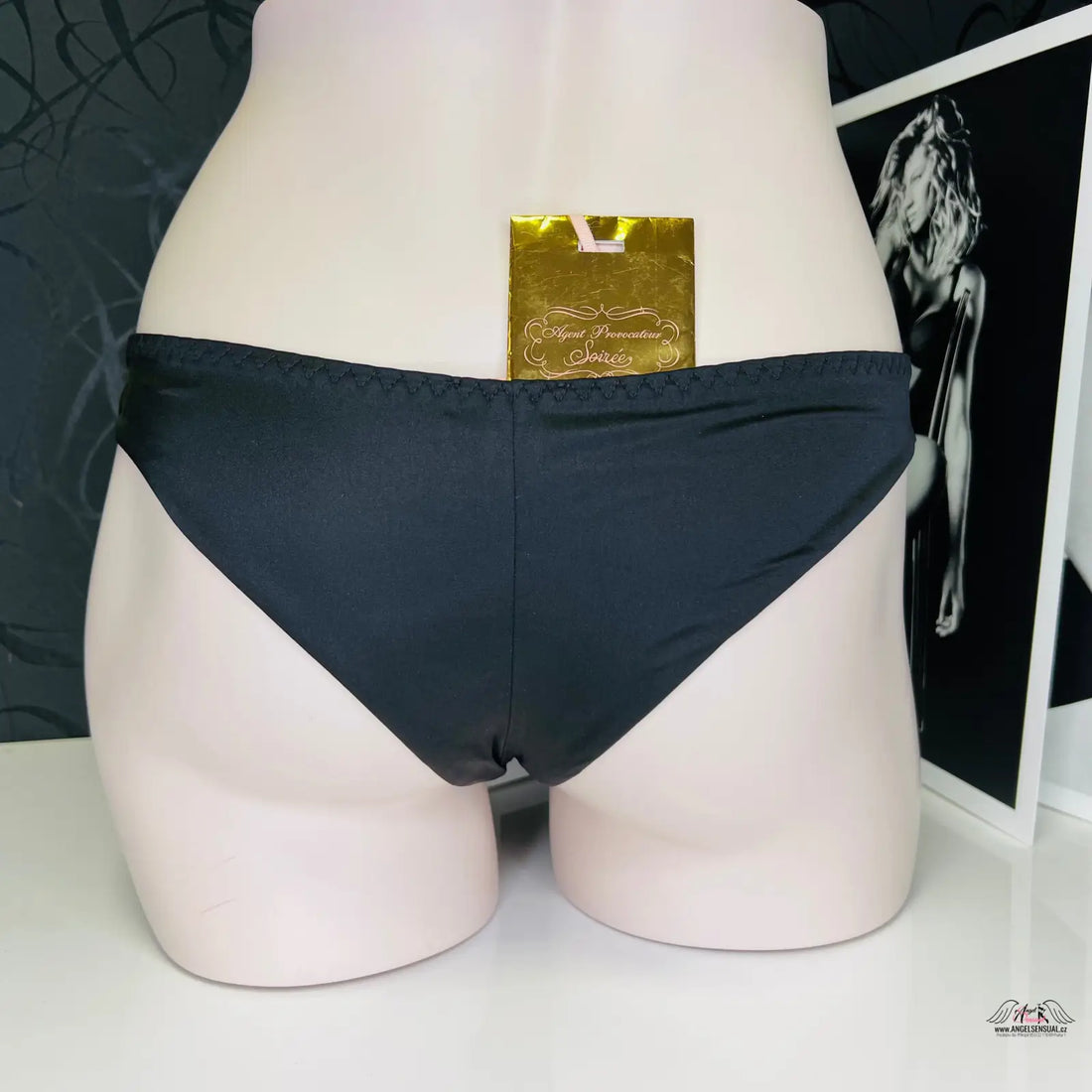 Black svádivé kalhotky ordella Agent Provocateur Kalhotky Ordella Soiree