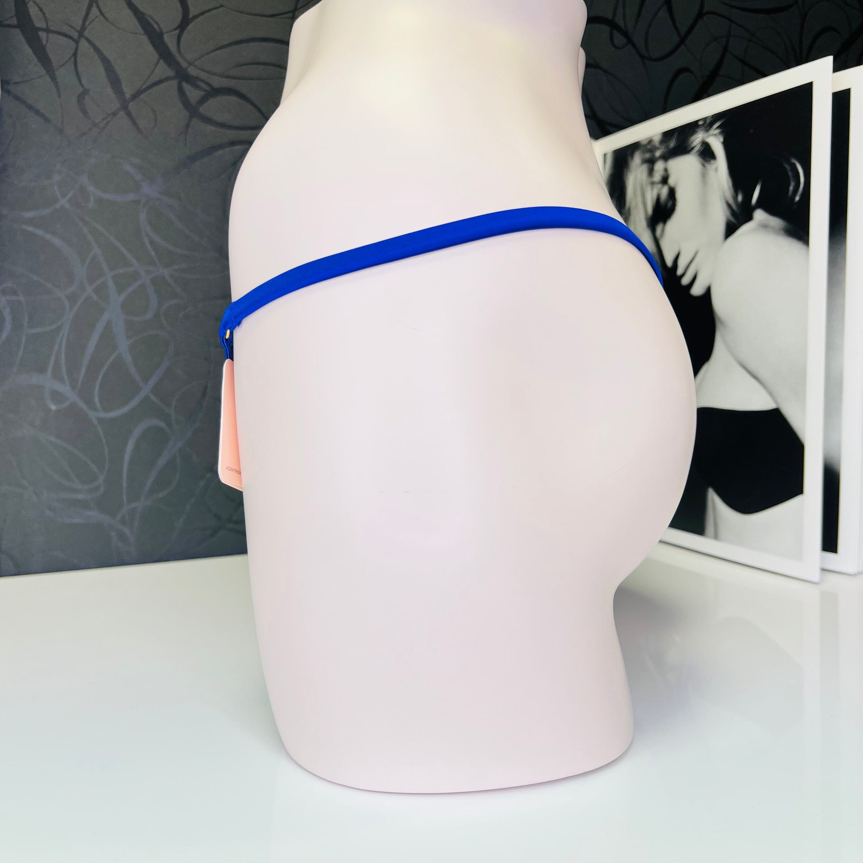 Alt text pro image zobrazuje Agent Provocateur Janet Trixie Purple s modrým páskem