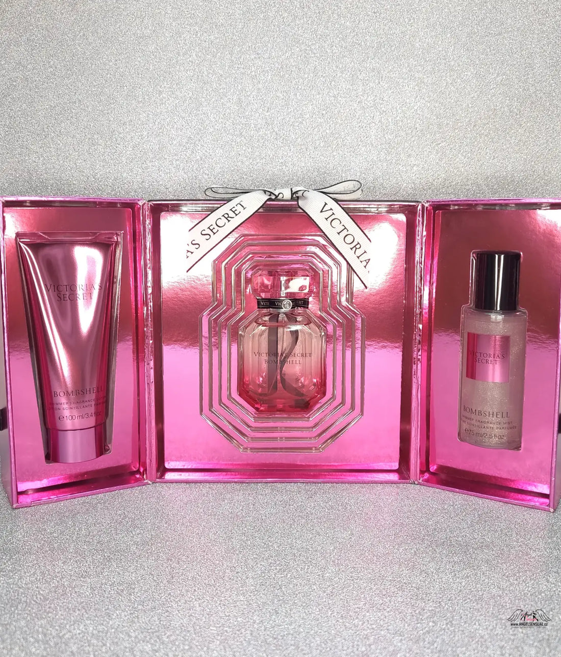 Victoria’s Secret Bombshell cestovní balíček třpytivých vůní, elegantní dámský set