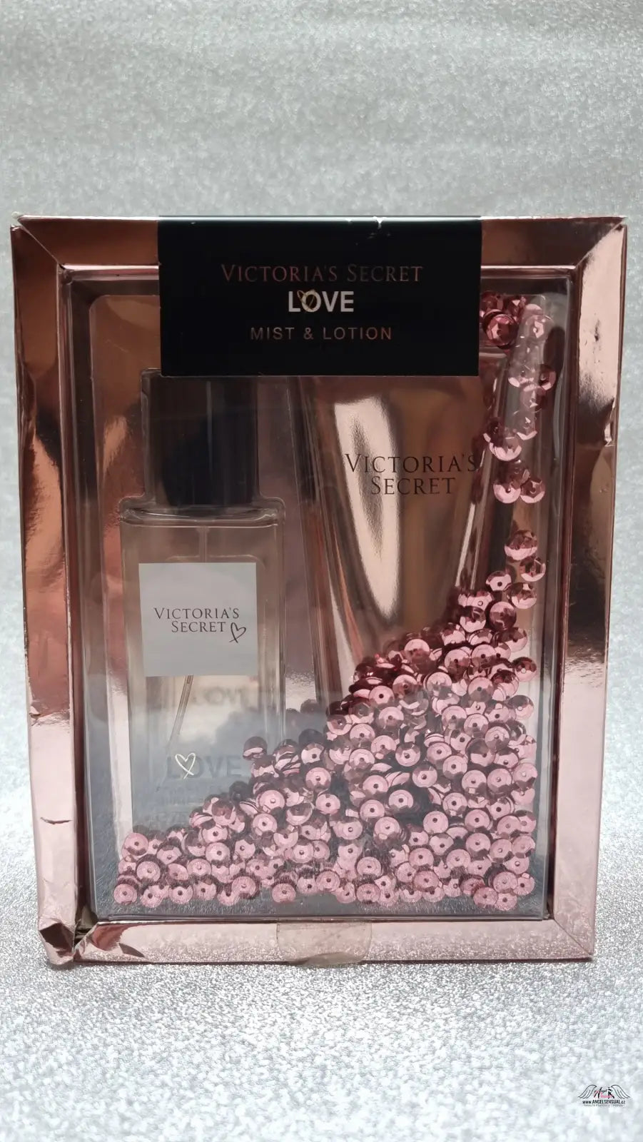 Victoria’s Secret Love angel sensual tělové mléko a fragrance body mist set