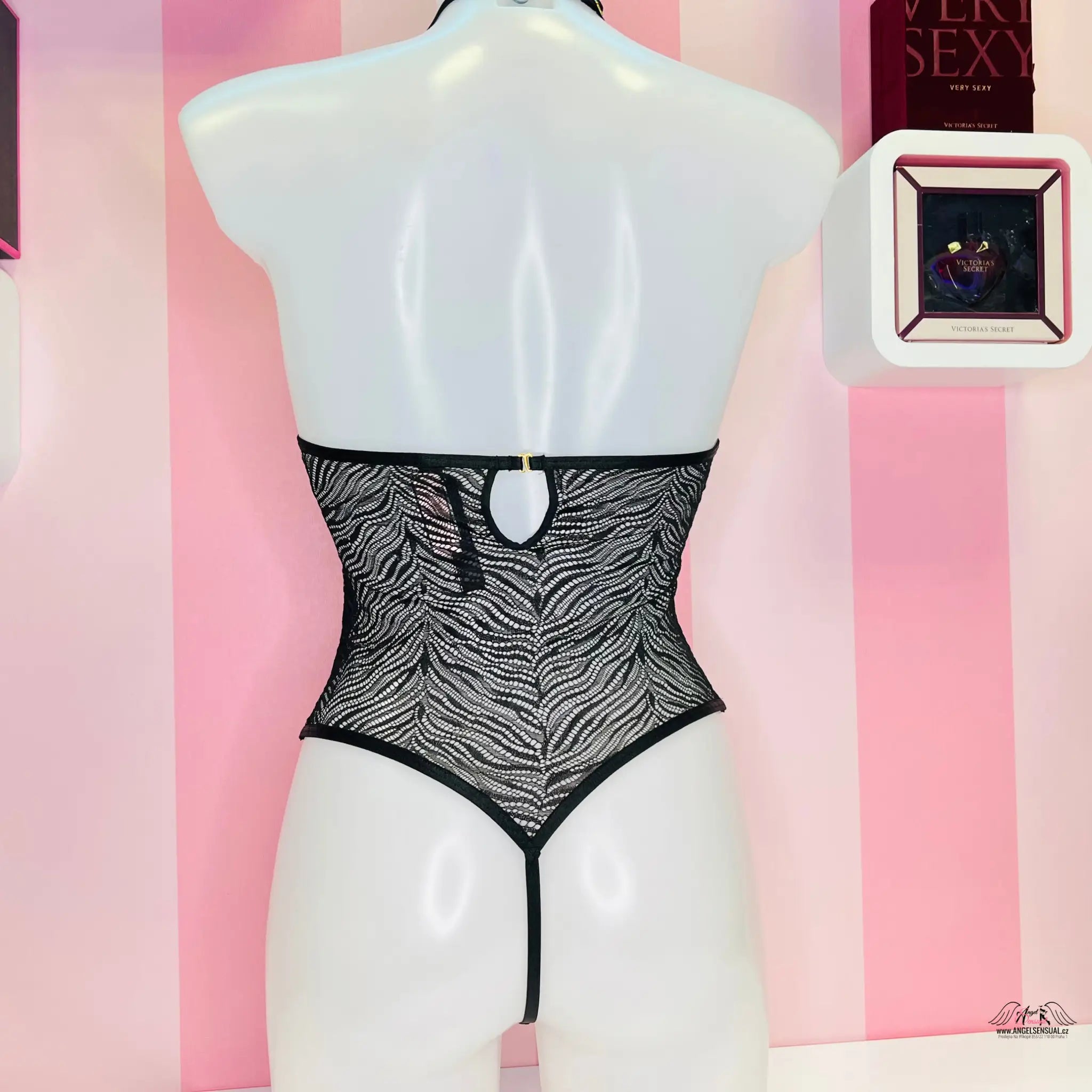 Krajkové body - Černá / S / Nové se štítky - Body Victoria’s Secret