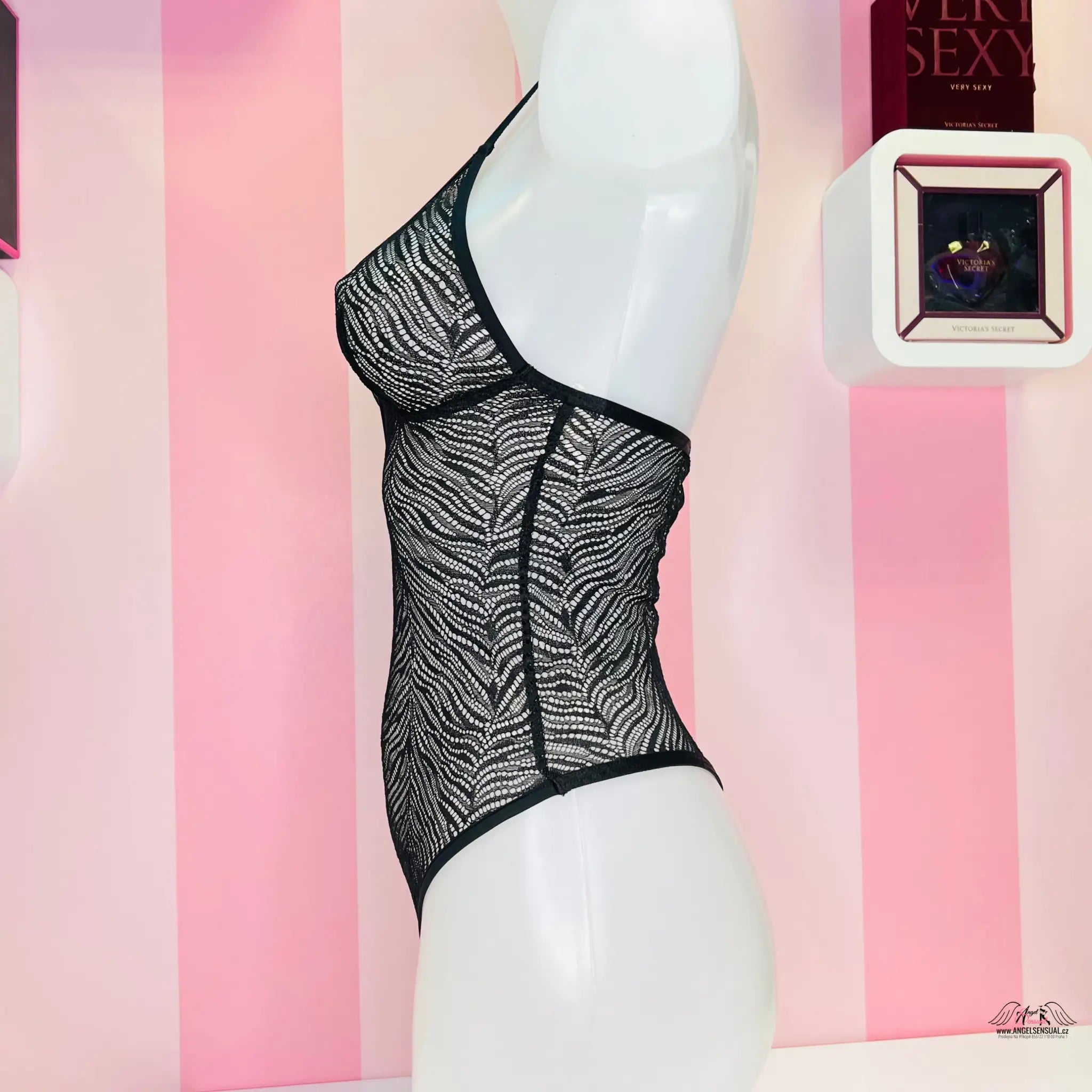 Krajkové body - Černá / S / Nové se štítky - Body Victoria’s Secret