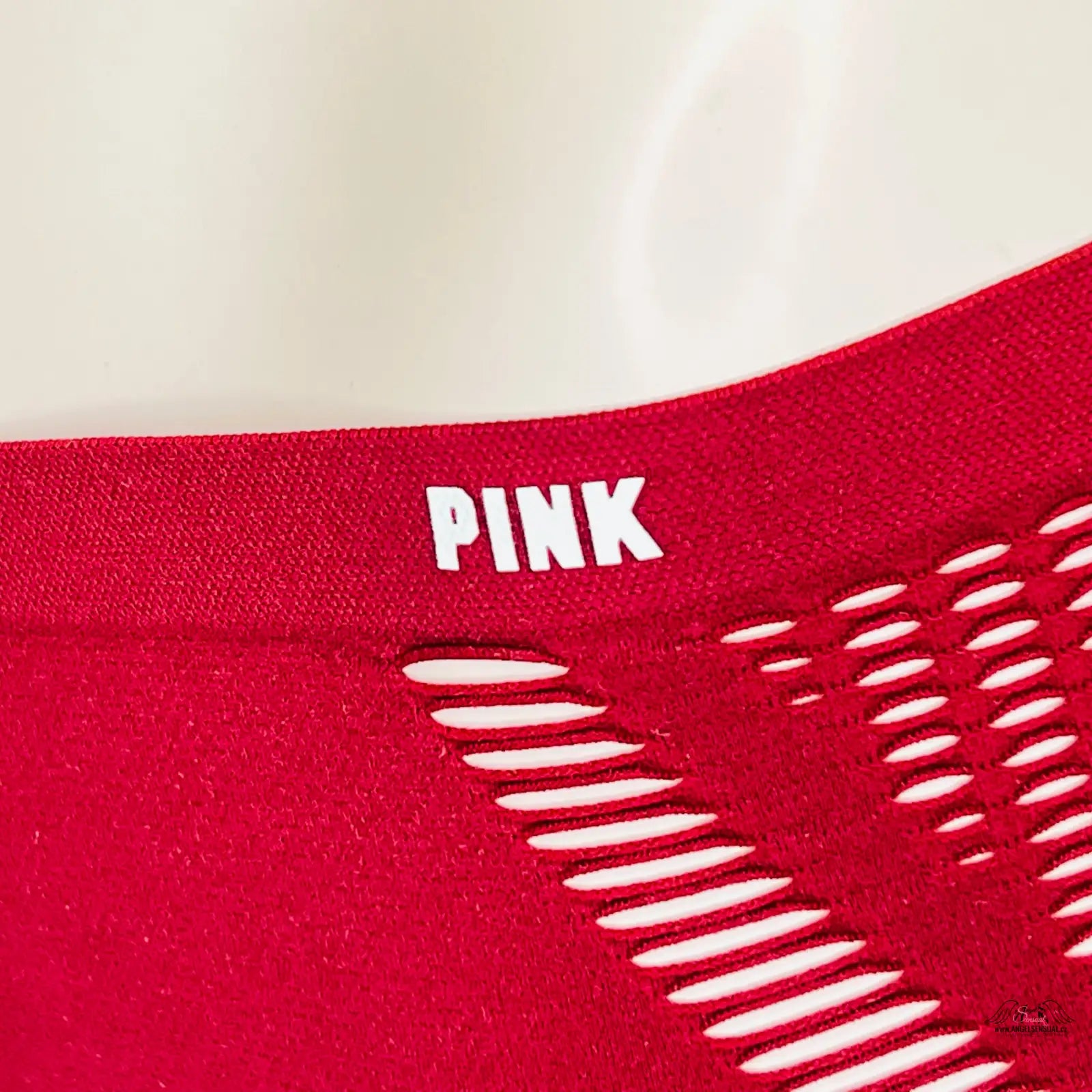 Red athletic hipster kalhotky PINK Bokové Kalhotky Více Barev s bočními rozparky
