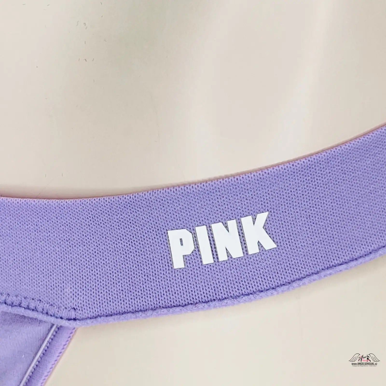 Lavender PINK branded elastické kalhotky displayed on levé straně in apparel & accessories