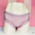 Lavender lace panties PINK Kalhotky Cheekster s jemnou síťovinou na zadní straně