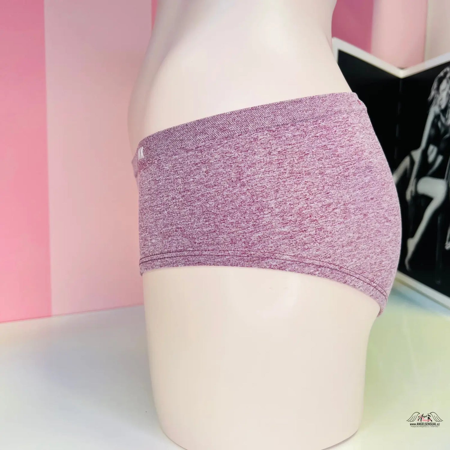 Purple heather hipster kalhotky elastické hipster kalhotky velice příjemného materiálu