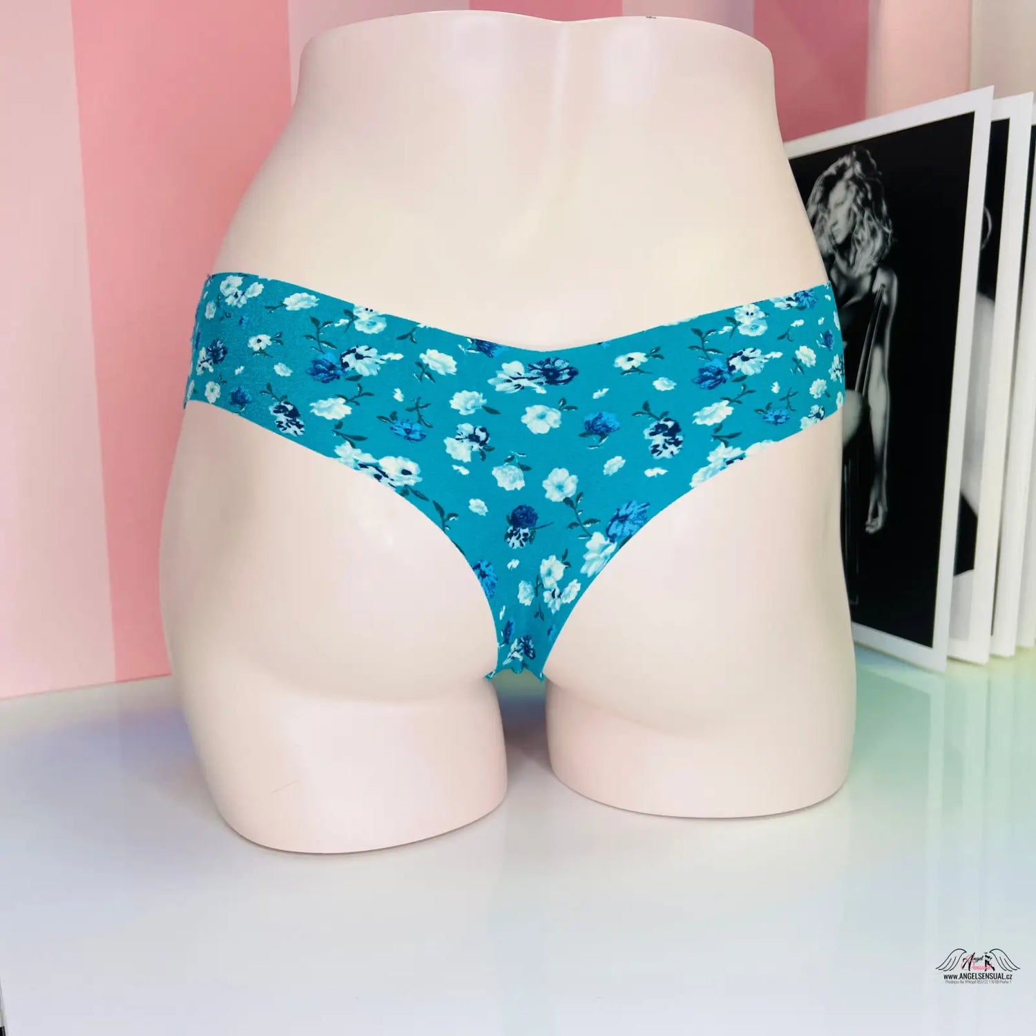 Květovaným vzorem agent provocateur zelené tanga dámské spodní prádlo