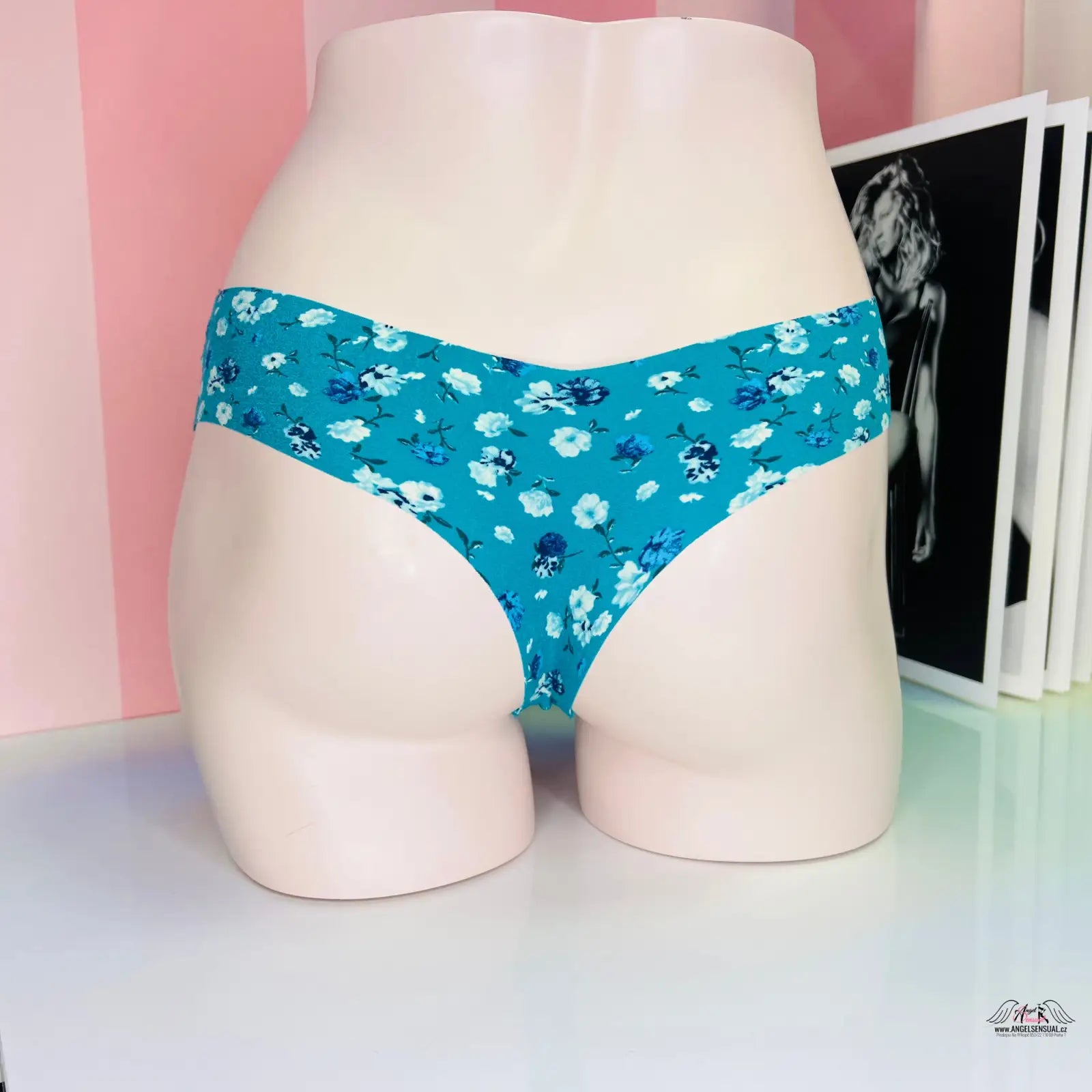 Květovaným vzorem agent provocateur zelené tanga dámské spodní prádlo