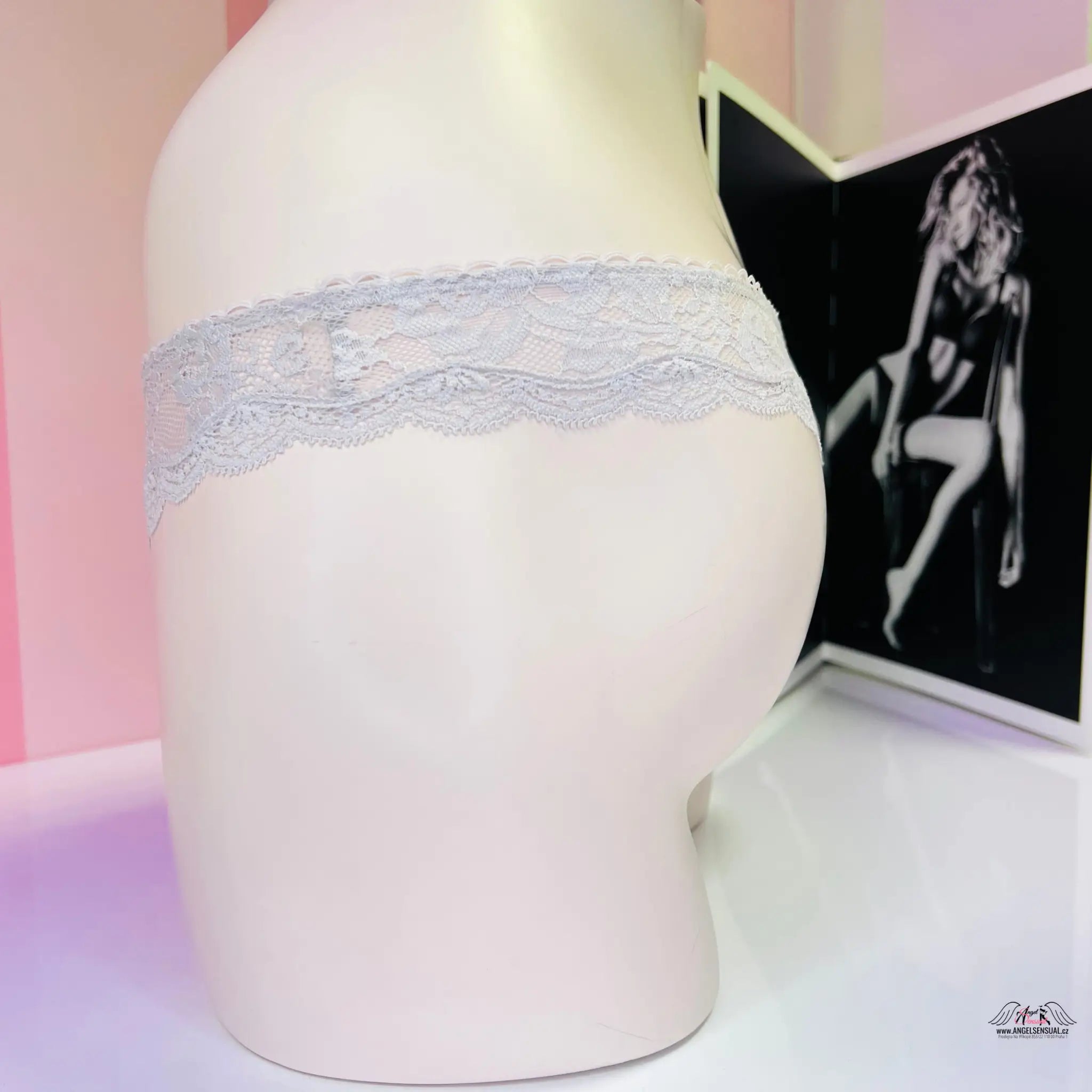 Stříbrné tanga - Tanga Victoria’s Secret