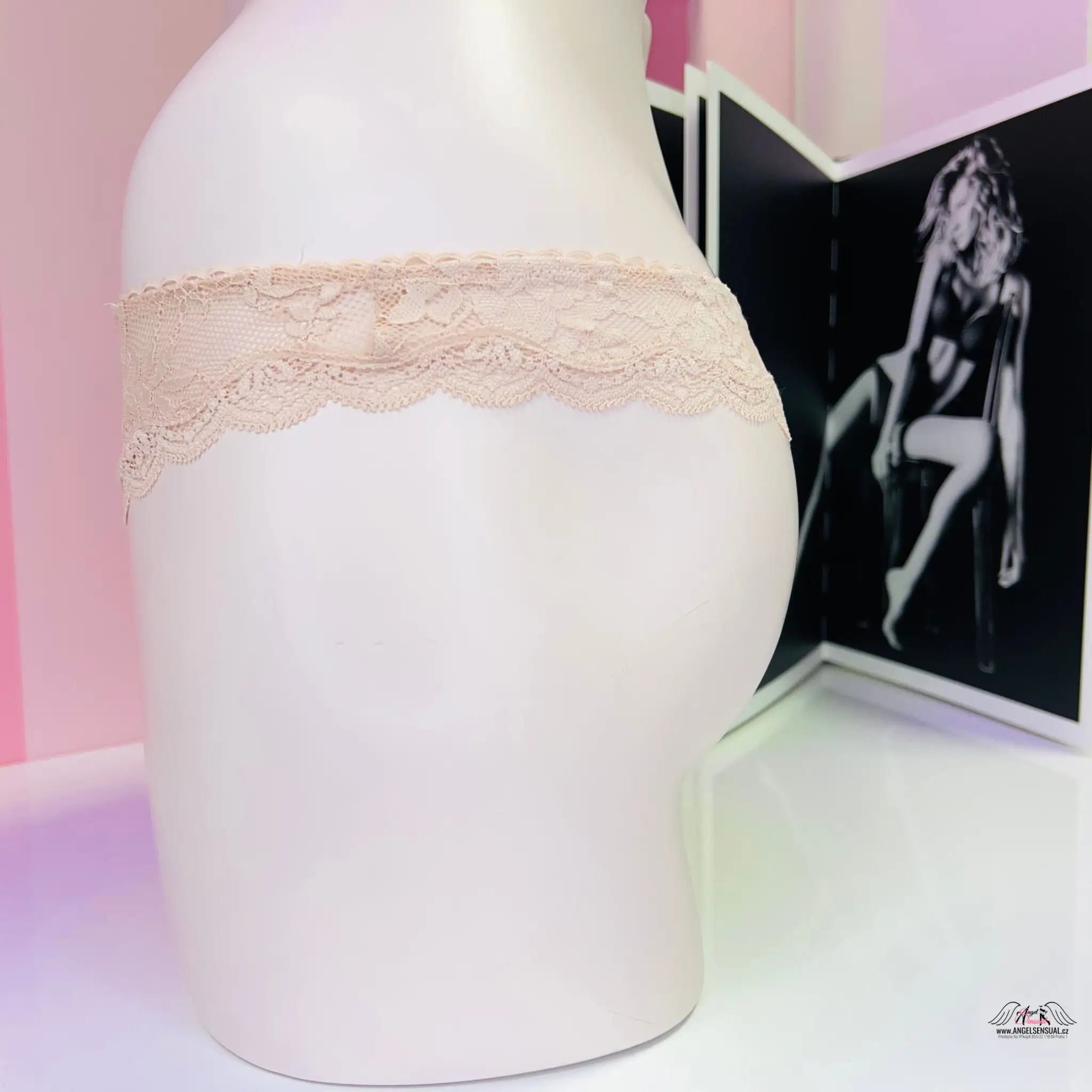 Stříbrné tanga - Tanga Victoria’s Secret