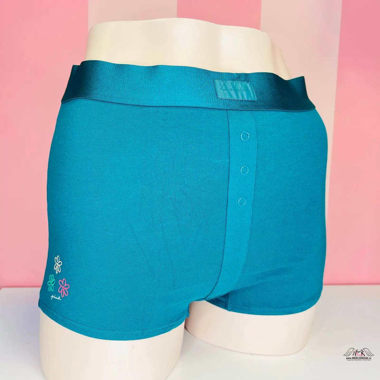 Teal agent provocateur dámské shortie z kolekce agent provocateur pro každodenní eleganci