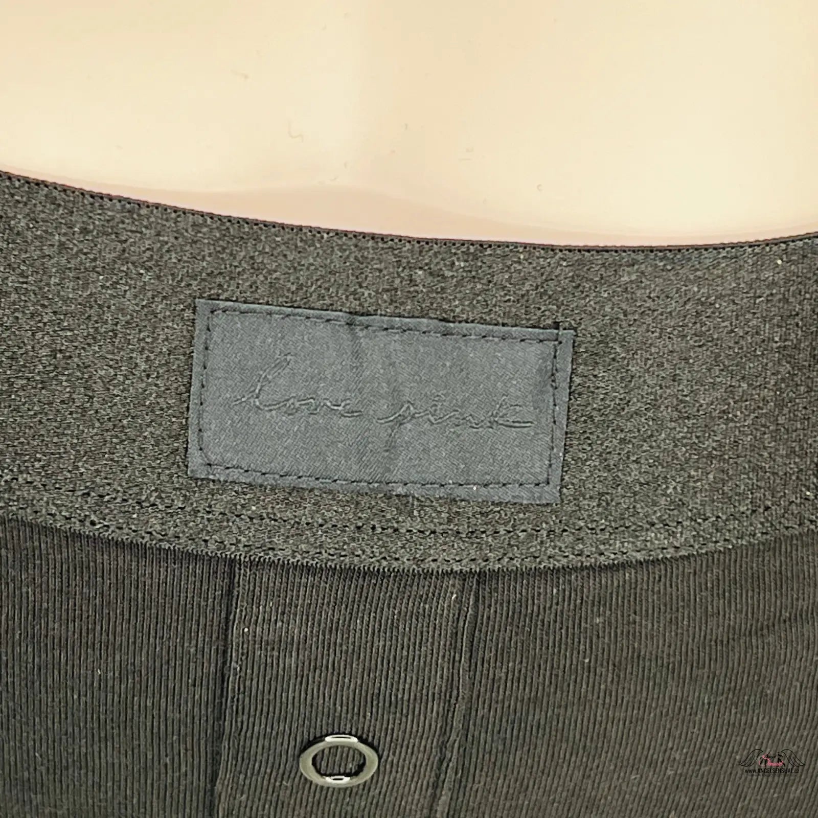 Olive green corduroy shirt from agent provocateur trendy dámské shortie kolekce