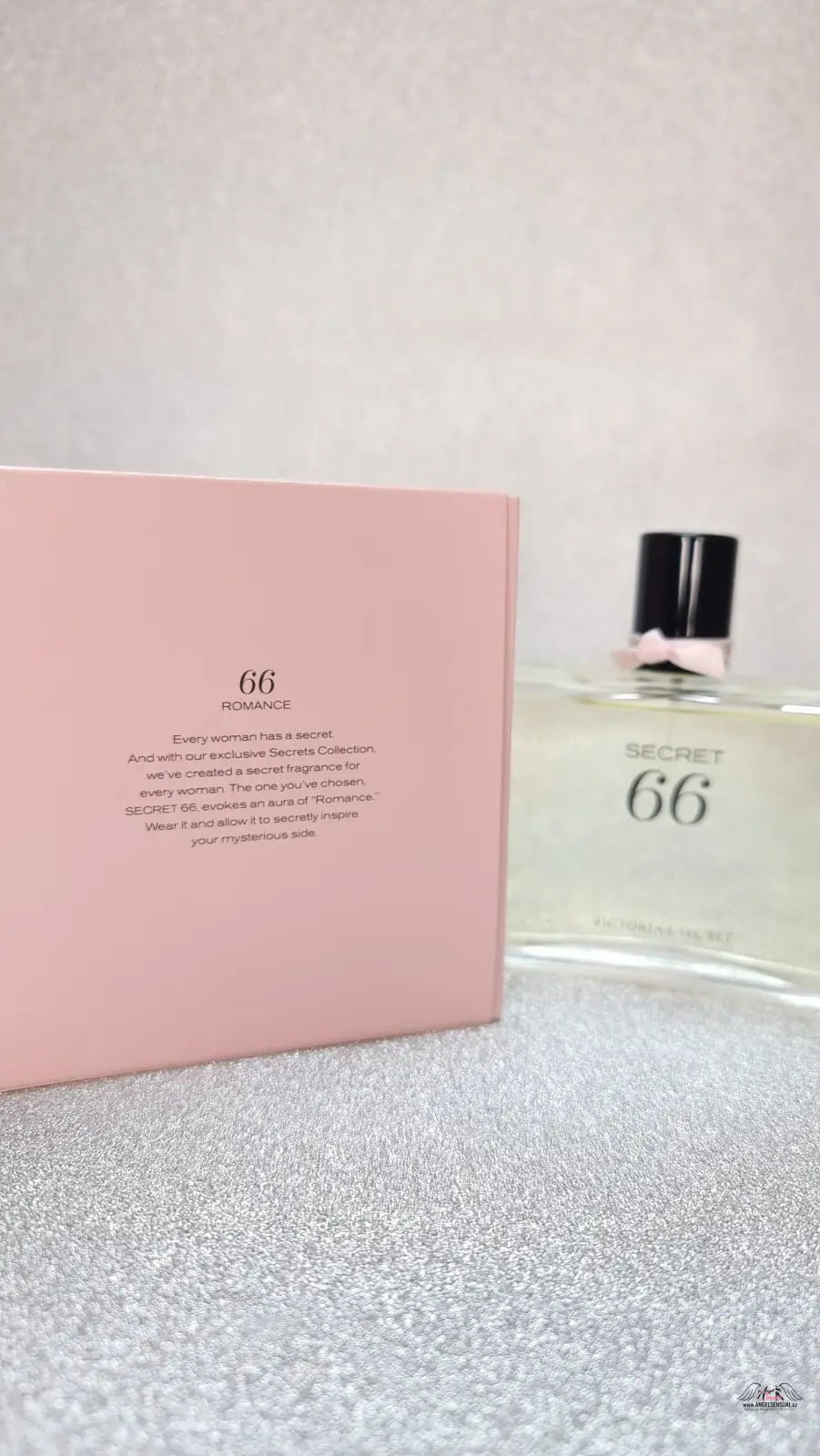 Perfume bottle and box Victoria’s Secret Secret 66, neodolatelný ikonický cologne spray