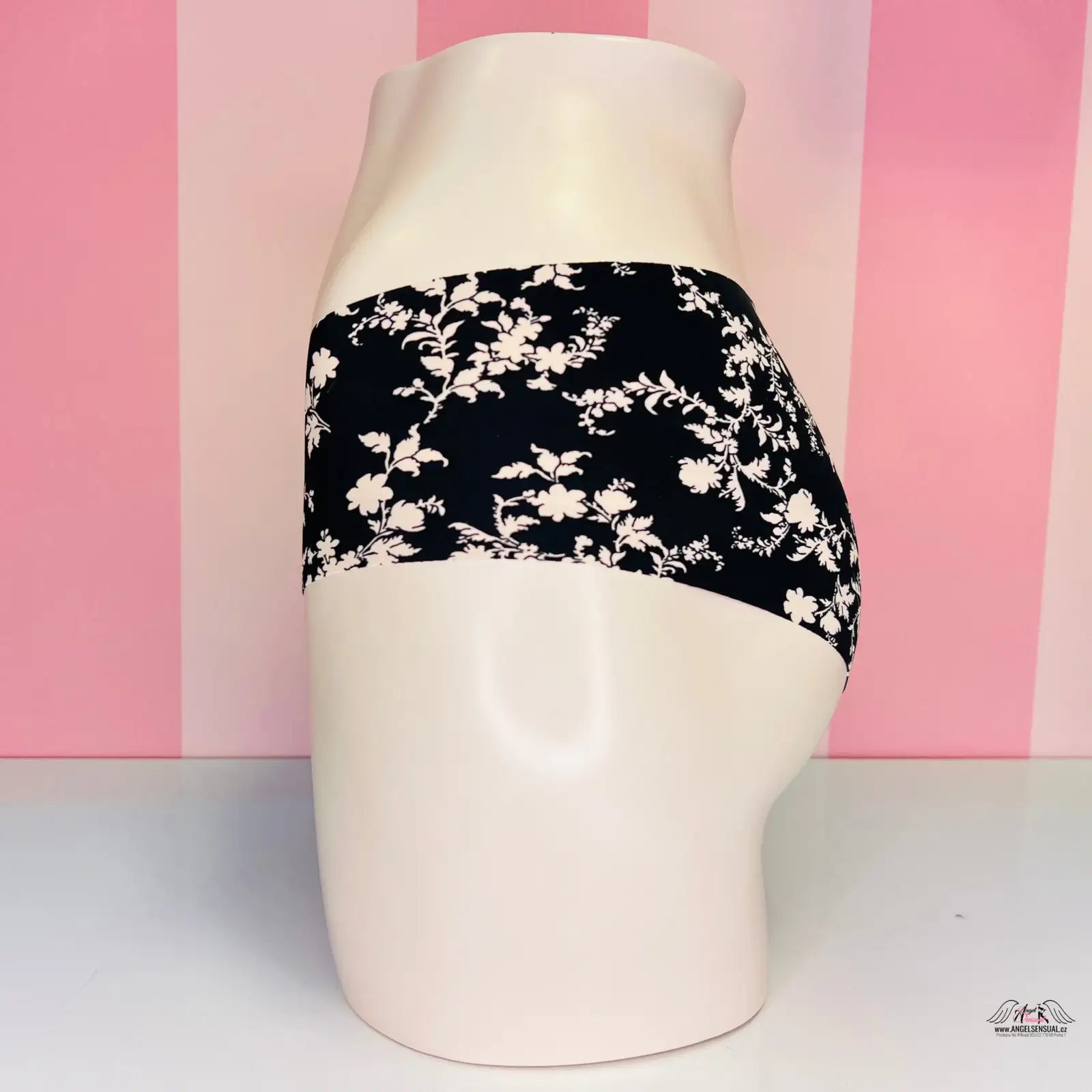 Floral-patterned téměř bezešvé kalhotky Victoria’s Secret Bezešvé Kalhotky Ornament