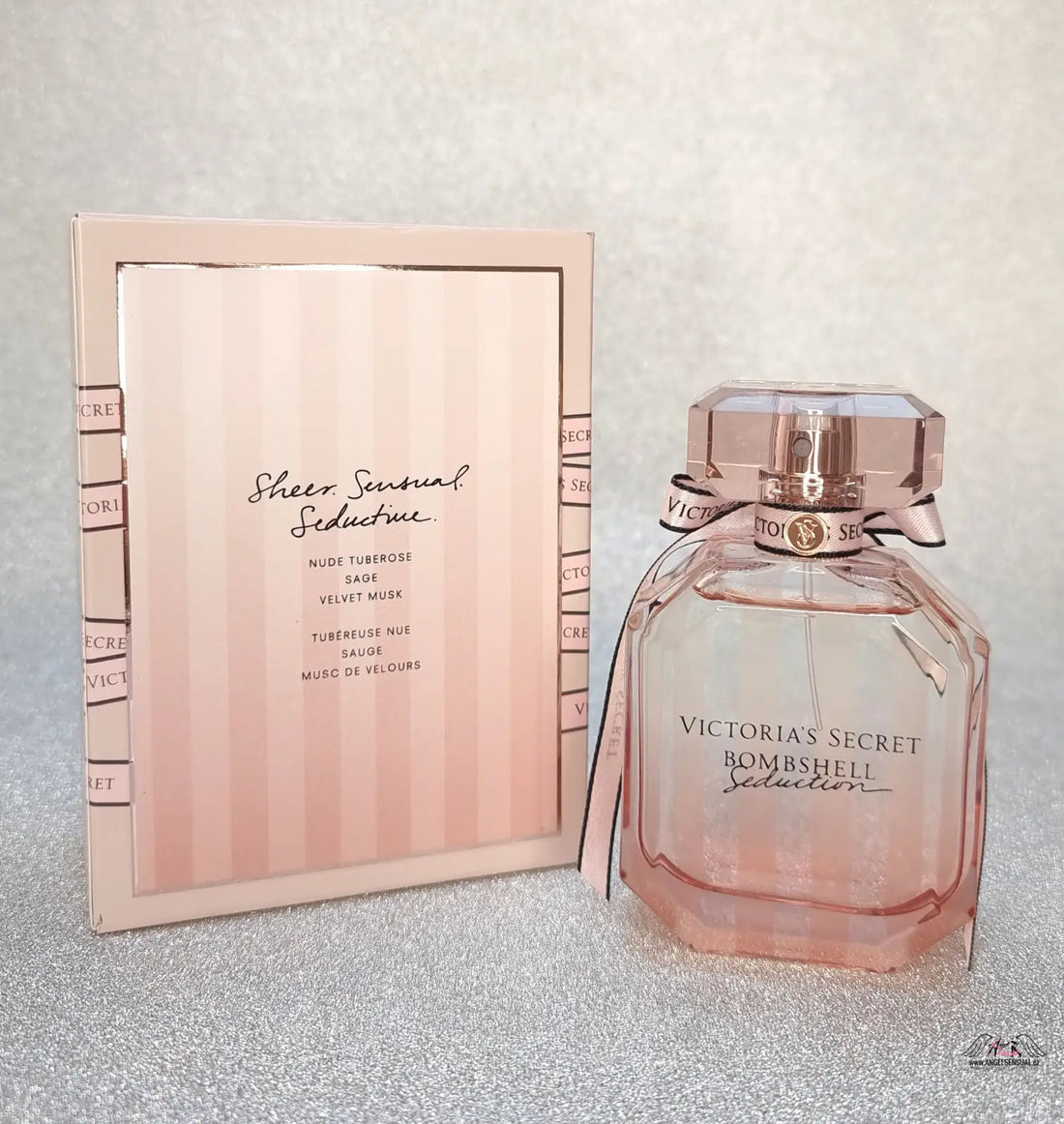 Obrázek Victoria’s Secret Bombshell Seduction parfému a krabičky, orientálně-květinová vůně