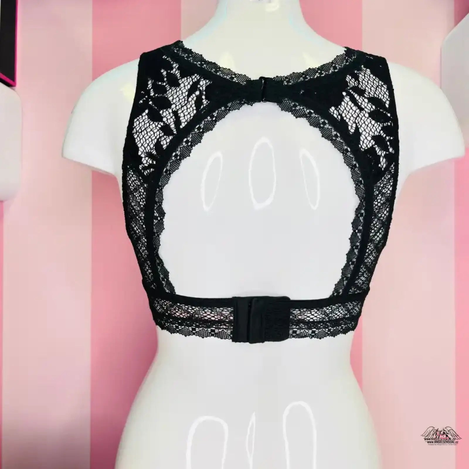 Černá krajková braletka Victoria’s Secret v kategorii prádlo a doplňky