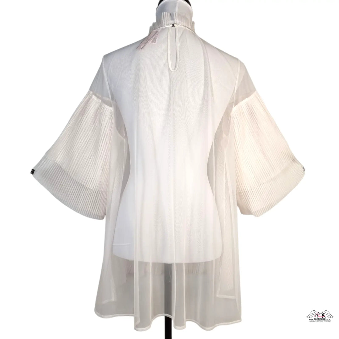 Průsvitná halenka Victoria’s Secret Halenka s Kamínky kolem krku a jemnou halenkou