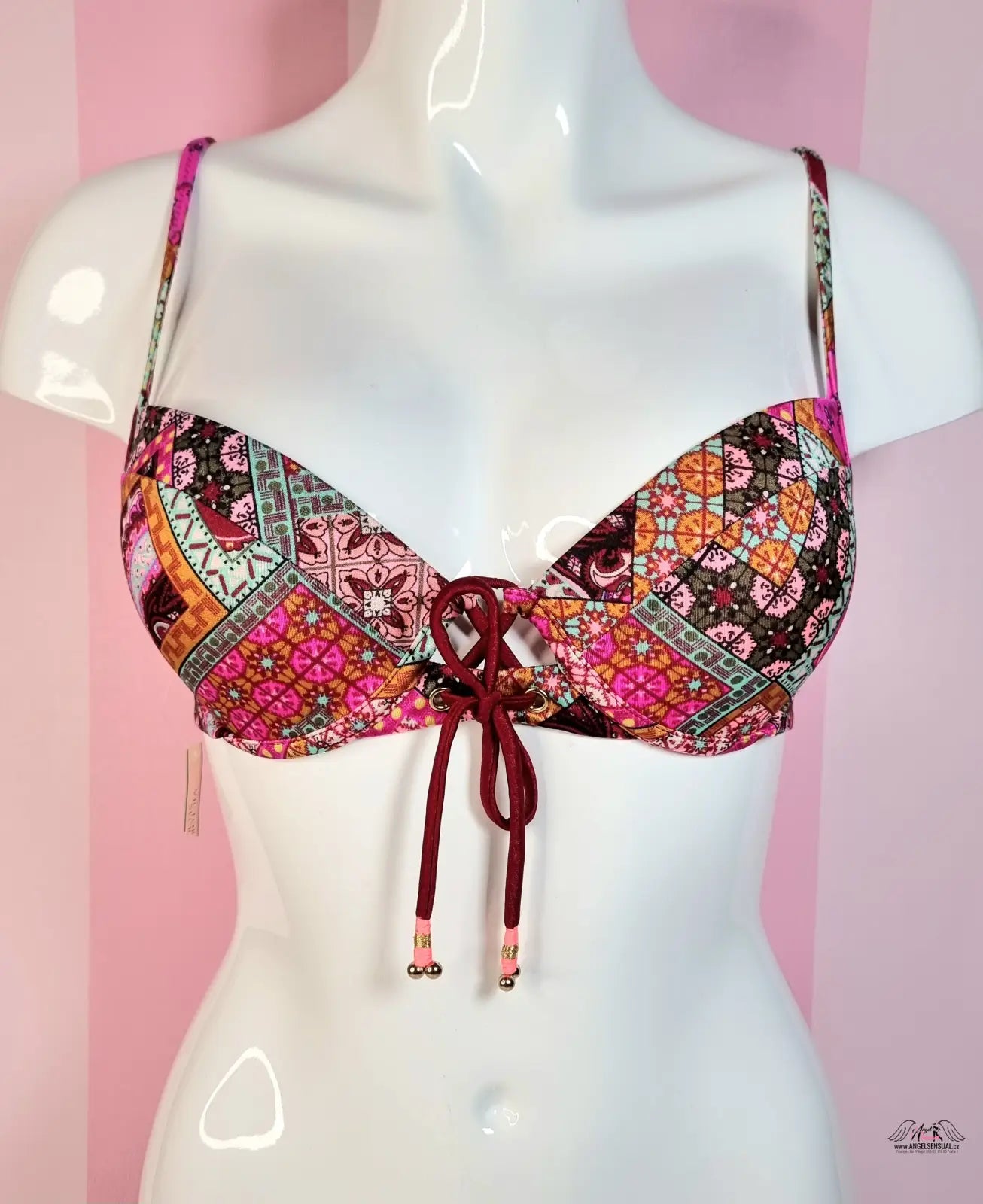 Obrázek vzorovaného horního dílu plavek Victoria’s Secret Horní Díl Plavek Fabulous