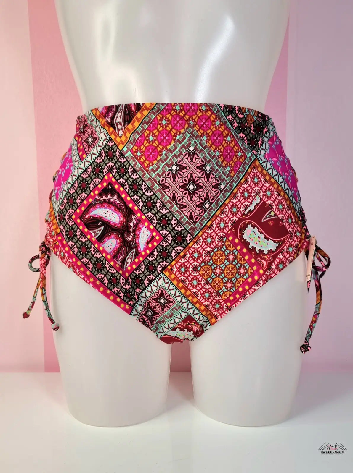 High-waisted vzorované plavky plavek Fabulous Midrise od Victoria’s Secret Horní Díl Plavek