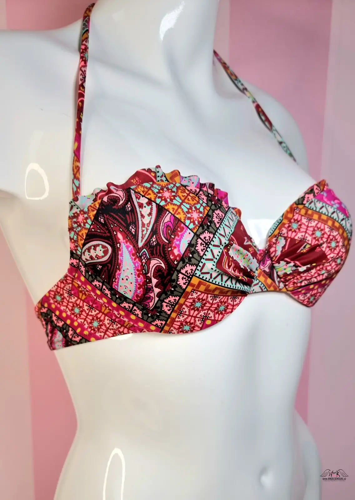 Obrázek vzorovaného horního dílu plavek Victoria’s Secret Horní Díl Plavek Fabulous
