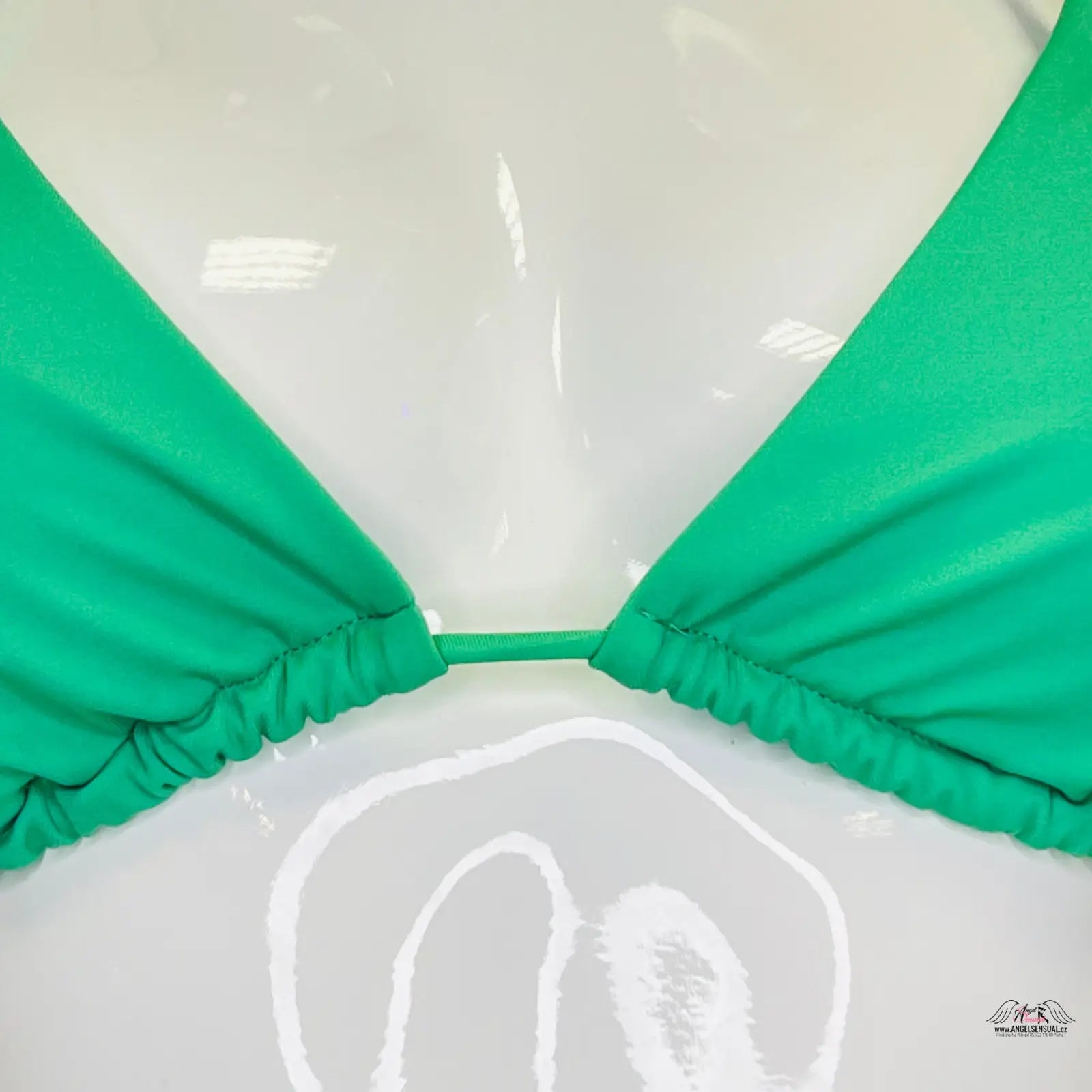 Stylový horní díl plavek Victoria’s Secret s gumičkovými okraji pro letní radovánky