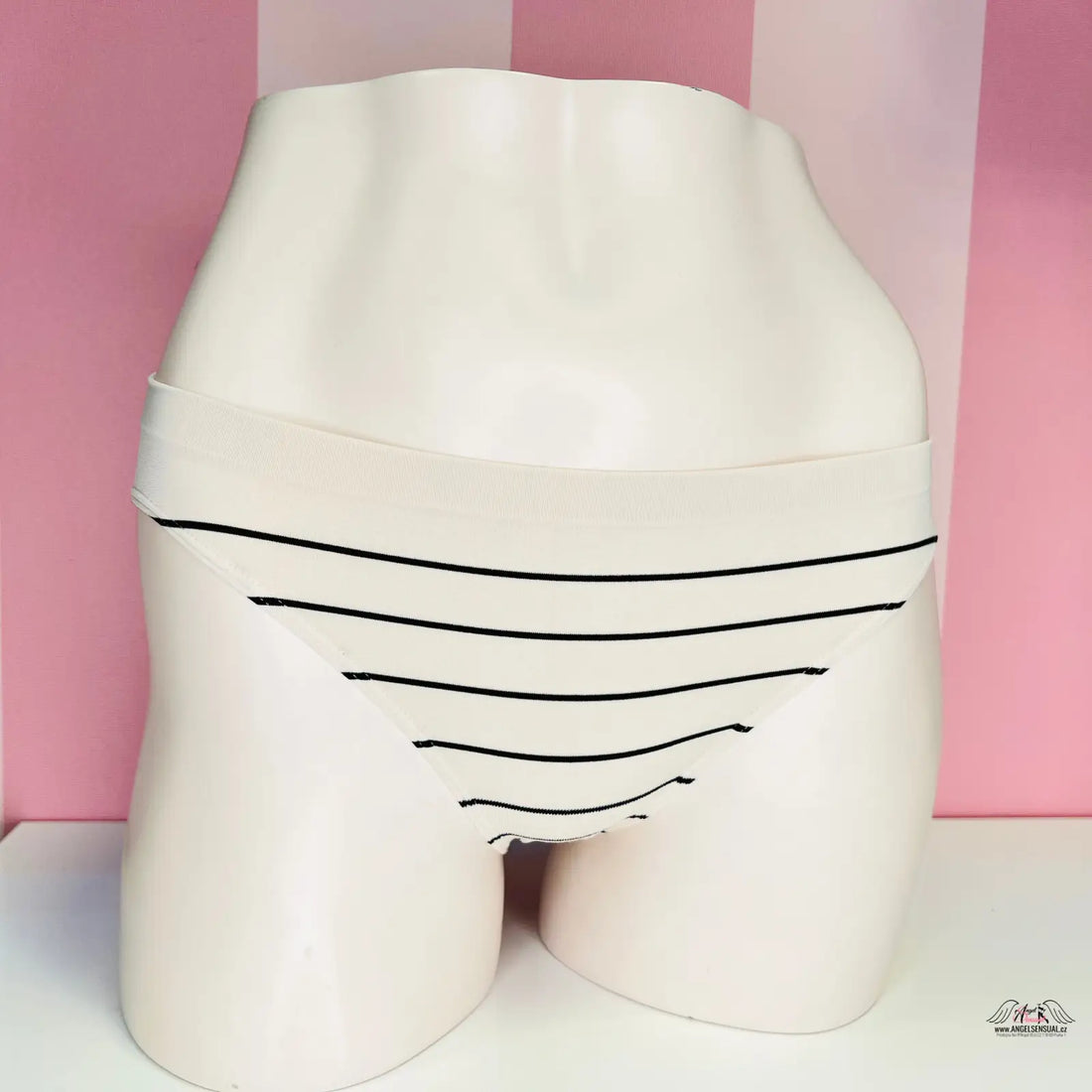 Velice elastické pruhované kalhotky Victoria’s Secret Kalhotky Pruhované, elastické bikini