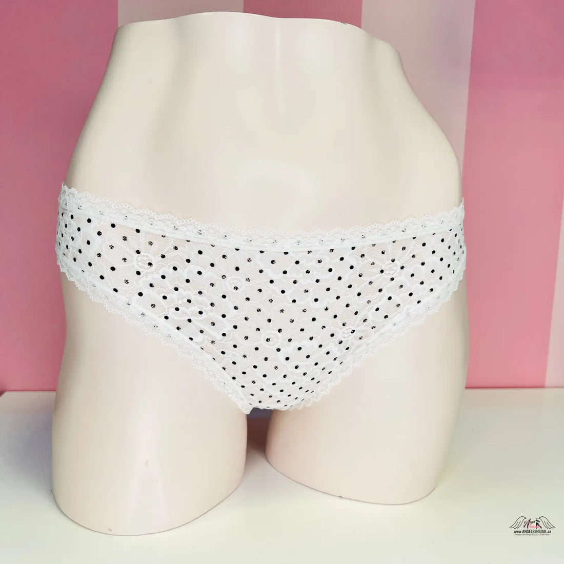 Victoria’s Secret Kalhotky s Puntíky – krajkovými kalhotkami zdobenými hravými puntíky