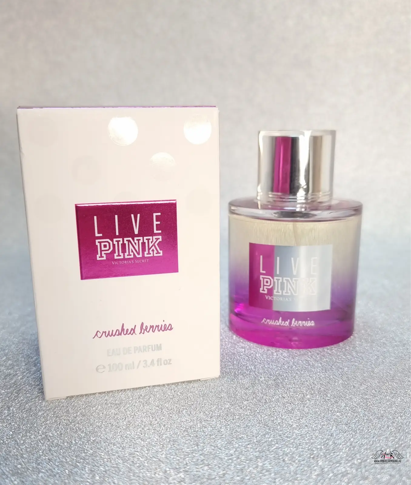 Live Pink parfém s krabicí, květinová vůně s tóny lotosu pro moderní ženy