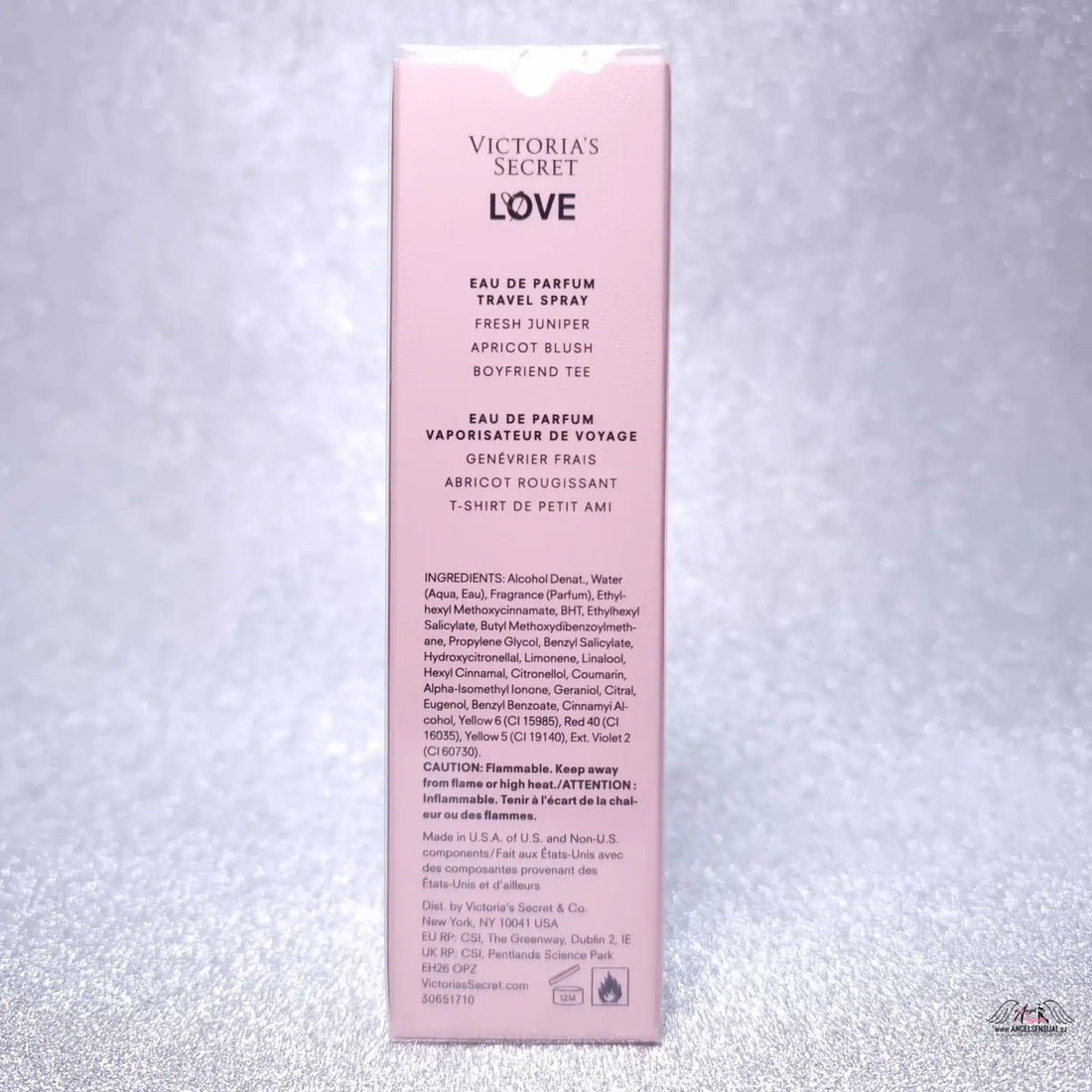 Victoria’s Secret Love Travel Spray - parfém v cestovním balení, ideální pro cestování
