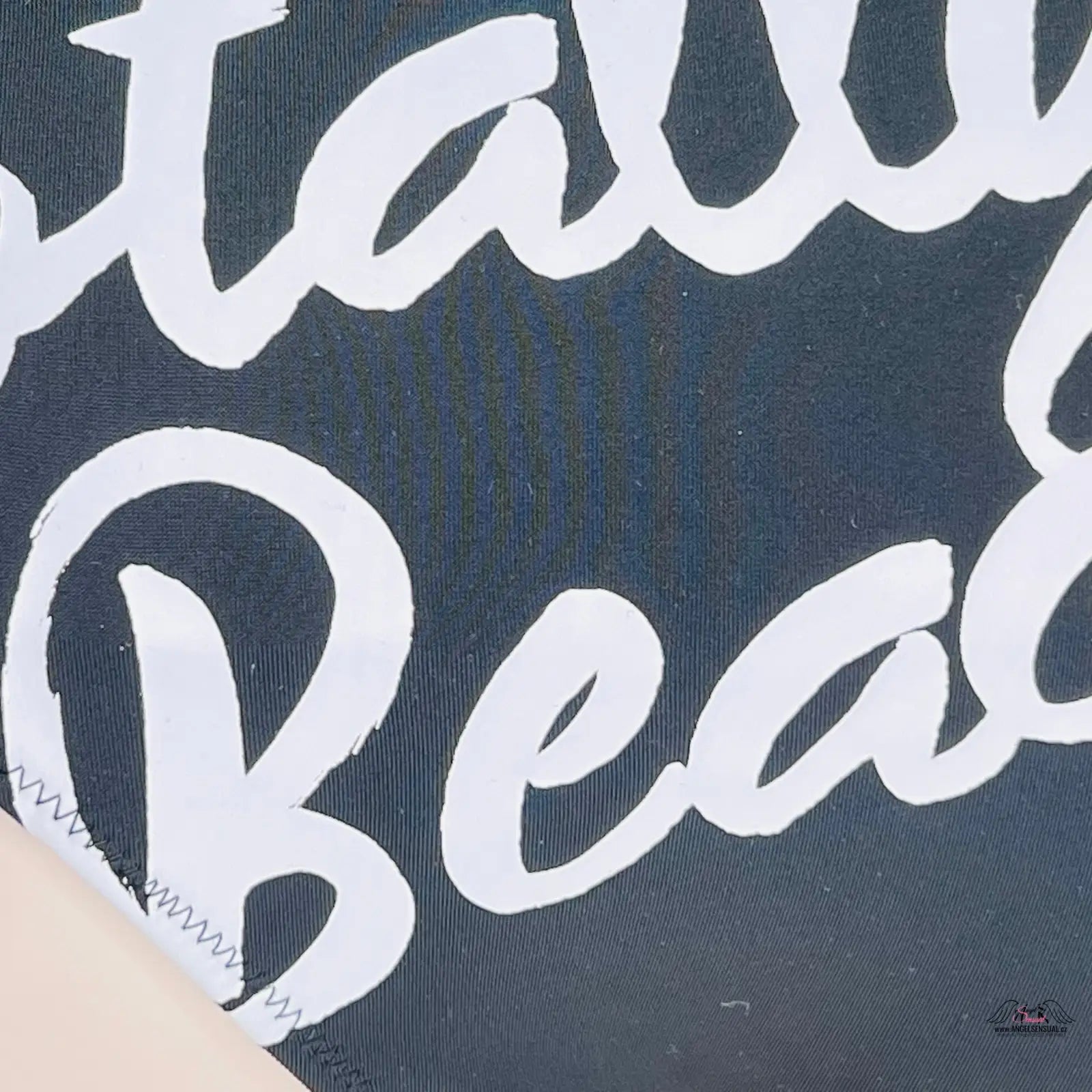 Černobílý spodní díl plavek cheeky Victoria’s Secret Totally Beachin