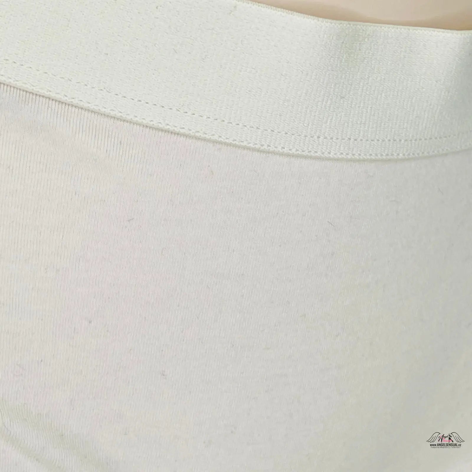 Bílý látkový límec na Victoria’s Secret Sportovní Kalhotky, jednobarevné kalhotky shortie