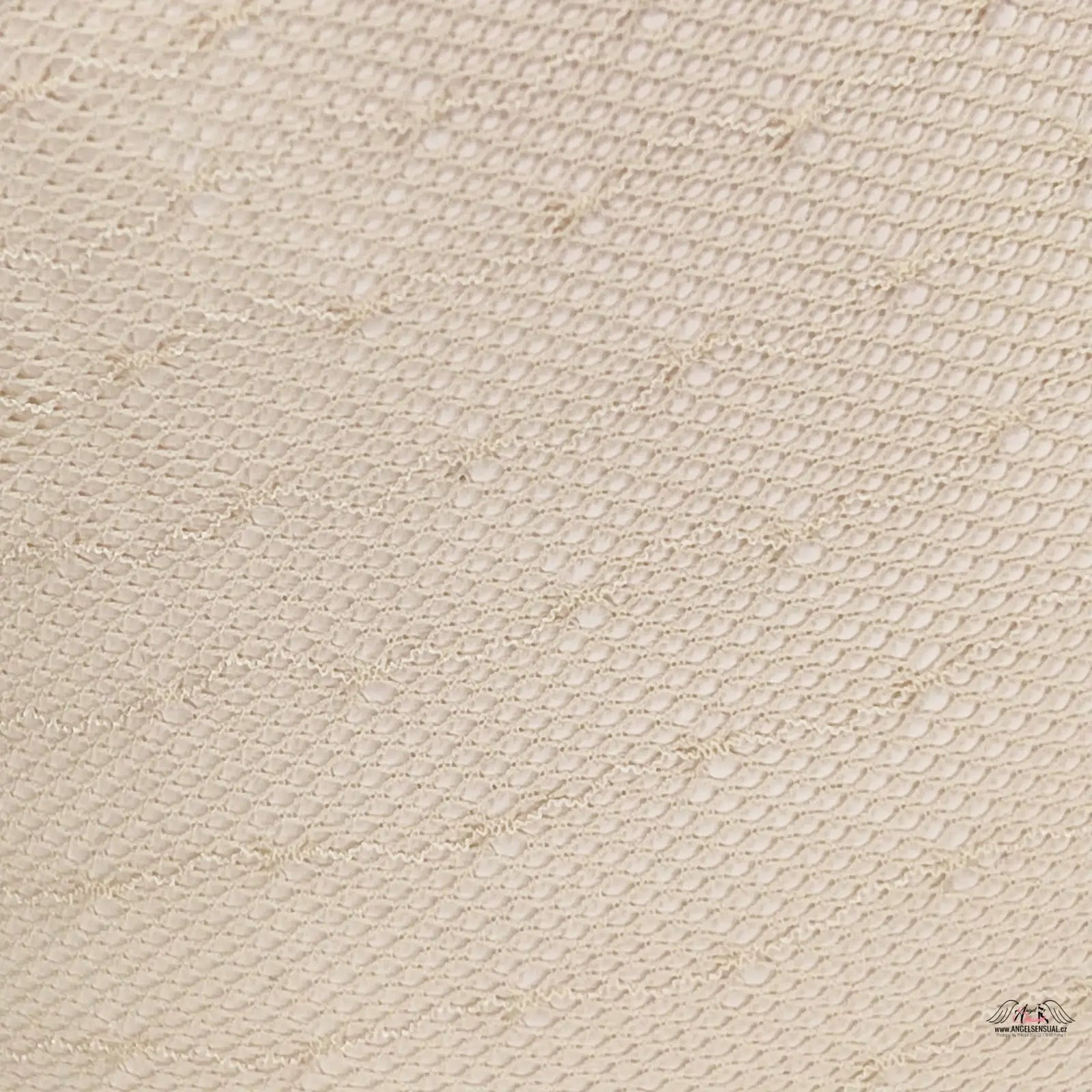 Beige texturovaná tkanina s diagonálním vzorem, vysokým pasem, apparel & accessories