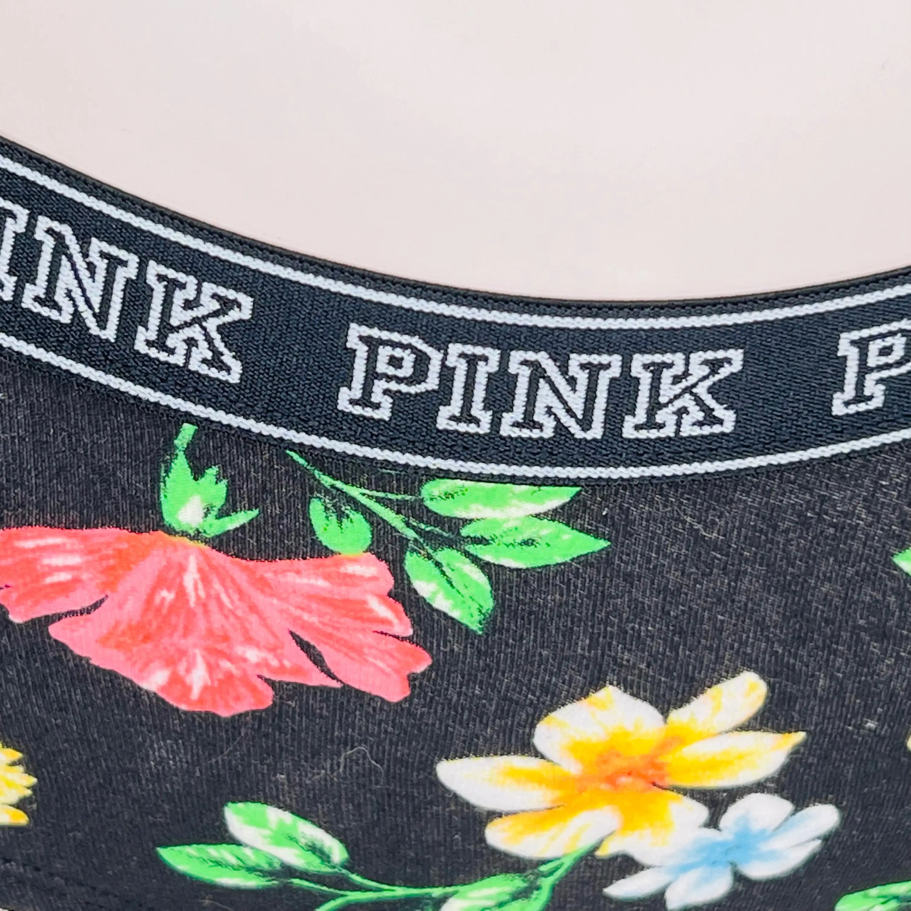 Bavlněné květované kalhotky - Kalhotky PINK