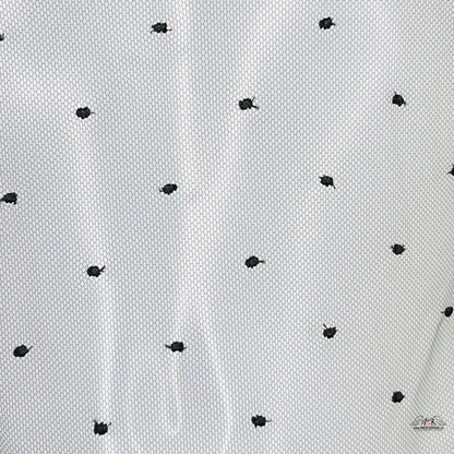 Polka dot tee in white from Agent Provocateur Body Poppie with puntíky poppie design
