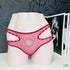 Red mesh kalhotky Ginger od Agent Provocateur s ozdobnými kamínky