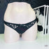 Black krajkové kalhotky Agent Provocateur Kalhotky Nicolle na bílé figuríně