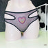 Agent Provocateur Kalhotky Valentine s černým síťovým materiálem a srdíčkovým zdobením