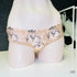 Floral embroidered women’s underwear Kalhotky Yoshie s francouzskou květinovou výšivkou