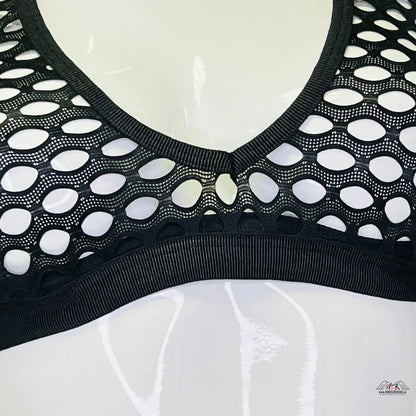 Agent Provocateur síťovaná podprsenka Riho, svůdná síťovaná podprsenka, černá