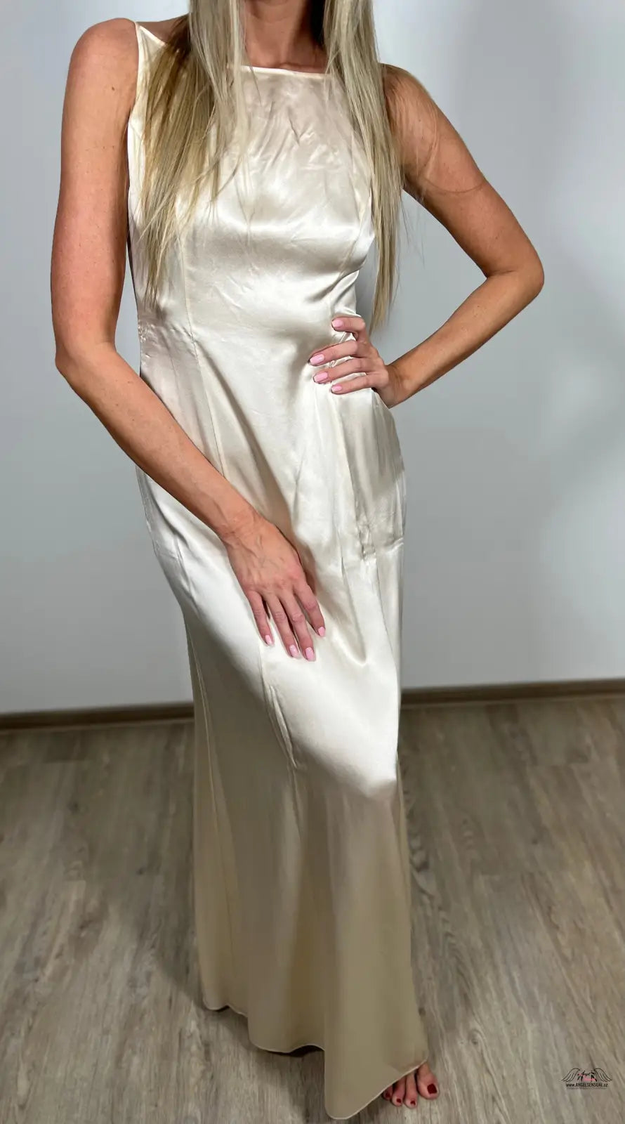 Saty s dlouhá košile Agent Provocateur Noční Šaty Long Slip Classic nočního prádla
