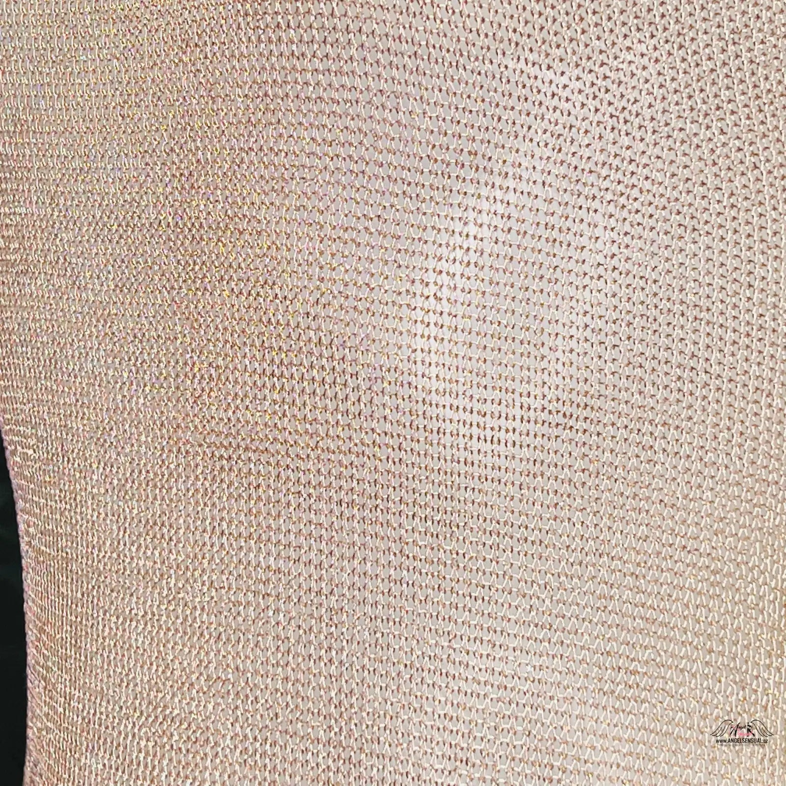 Metalický pletený materiál produktu Agent Provocateur Svůdný tangový body Phoebe
