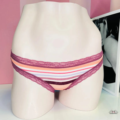 Bavlněné kalhotky - Růžová / XS / Nové se štítky - Kalhotky Victoria’s Secret
