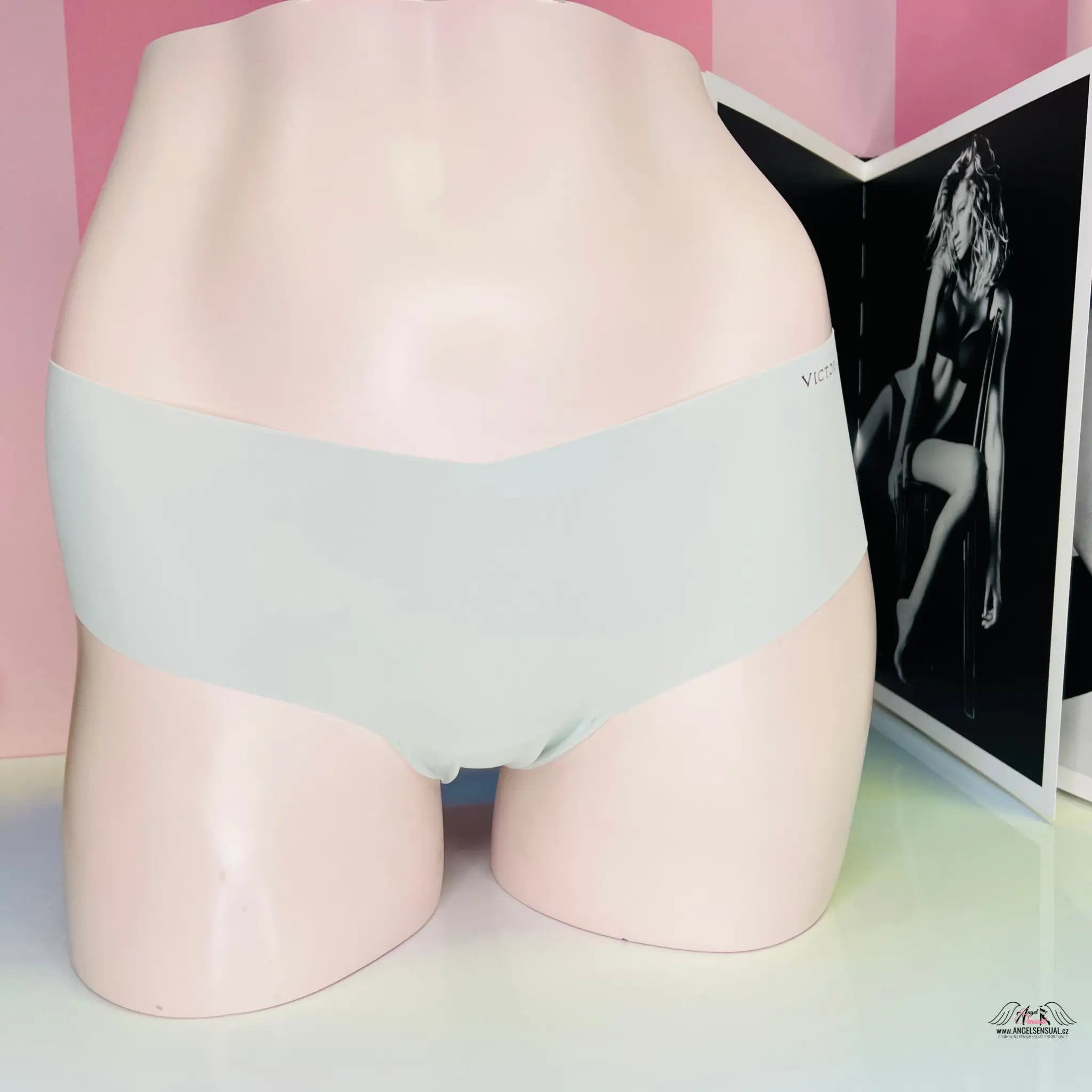 Bezešvé kalhotky - Mint / M / Nové se štítky - Kalhotky Victoria’s Secret