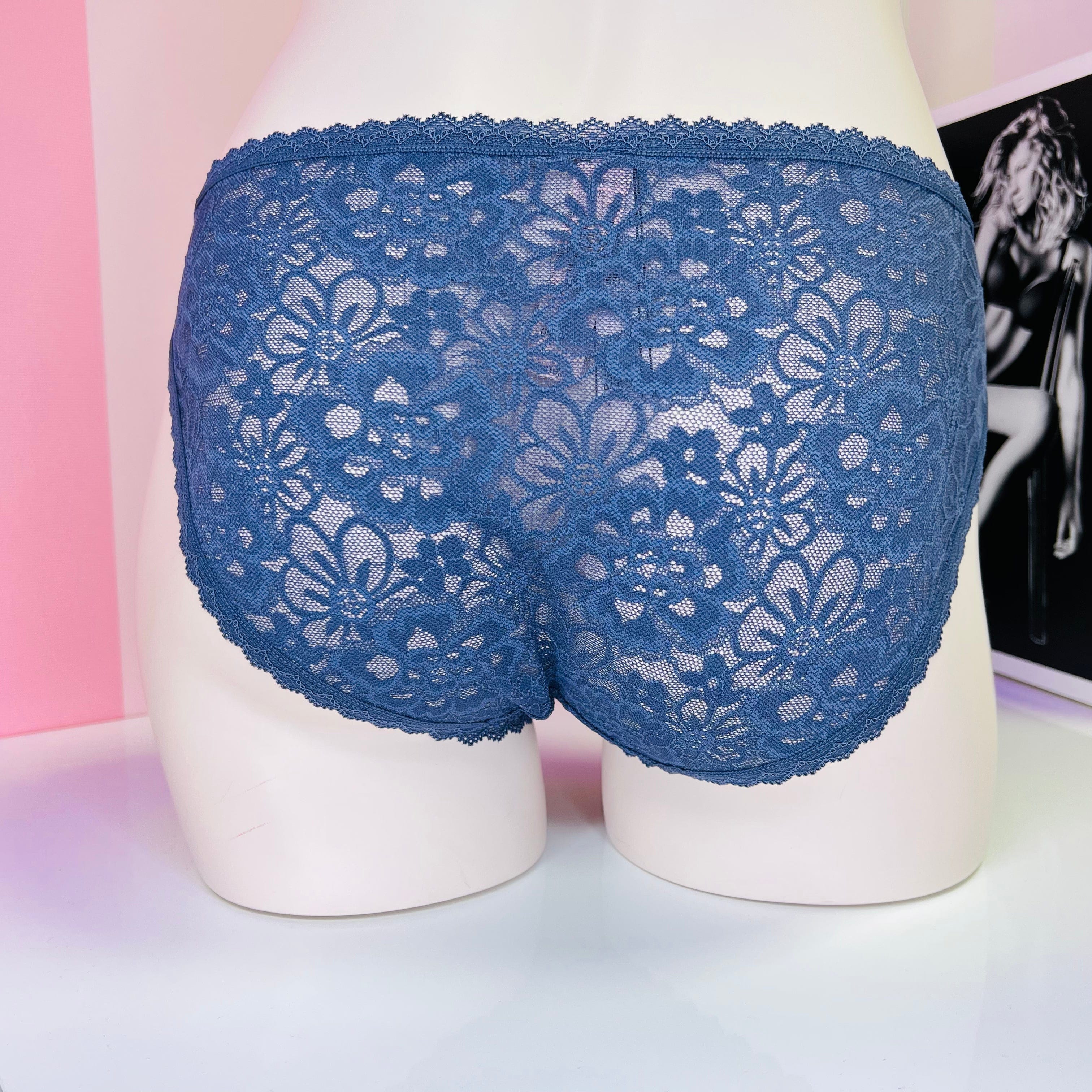 Bikini Panty - Námořnická modrá / L / Nové se štítky - Kalhotky Victoria’s Secret