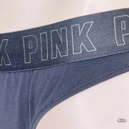 Tmavé spodní prádlo s elastickým pasem pro letní styl PINK