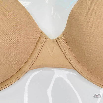 Beige podprsenkové košíčky s viditelným švem z produktu Elegance a Komfort