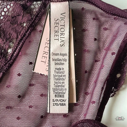 Fialové krajkové a síťové prádlo s etiketou Victoria’s Secret v Elegance a Komfort