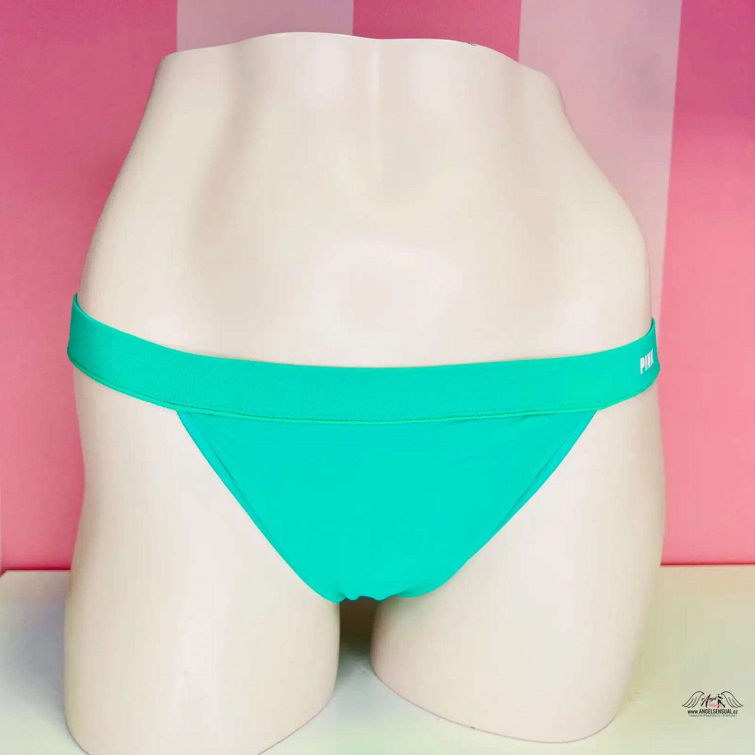 Teal bikini bottom from product Elegance a Pohodlí s Elastickými Kalhotkami